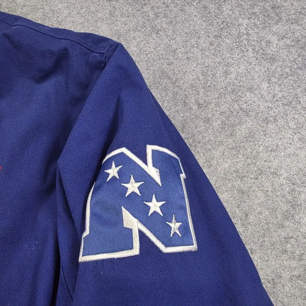New‎ York Giants Varsity Jacket Mens XL Blue NFL Football Super Bowl Champions